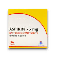 Aspirin 75mg (low dose)